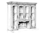 Woodworking Project Paper Plan to Build Large Hutch