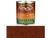 General Finishes Water Based Wood Antique Cherry Stain Quart