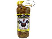 That Pickle Guy All Natural Olive Salad 16 FL. OZ. Mild 3 Jars