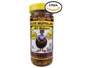 That Pickle Guy All Natural Olive Muffalata Spread 8 oz Mild 2 Jars