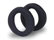Tinksky Pair of Replacement Soft PU Foam Earpads Ear Pads Ear Cushions for Sennheiser Headphone Black