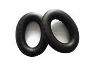 Tinksky A Pair of Replacement Soft PU Foam Headphones Earpads Ear Pads Ear Cushions for BOSE QC2 QC15 AE2 AE2i AE2w Black