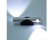 TinkSky AC 90 265V 2W LED Hotel Restroom Bathroom Wall Light Bed Lamp White Black