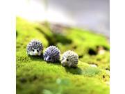 TinkSky 10pcs Miniature Hedgehog Landscape Garden Decoration Ornaments