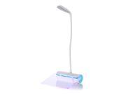 TinkSky Portable Touch Control LED Desk Lamp USB Port Power Adapter with Third Gear LED Eye Lamp Book light Nightlight Message Board Blue