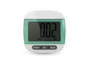 TinkSky Pocket Multi functional LCD Display Digital Pedometer Step Movement Running Walking Distance Calories Counter Light Green