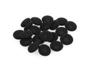TinkSky 10pcs Replacement Headset Earphone Soft Ear Pads Covers Black