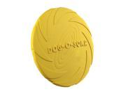 TinkSky Flying Discs Frisbee Toys Water Bowl for Dogs Pets Size L Yellow