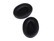 Tinksky Pair of Replacement Soft PU Foam Earpads Ear Pads Ear Cushions for Studio Headphone Black