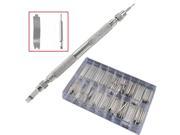Tinksky 360pcs 8 25mm Watch Band Stainless Steel Spring Bars Link Pins Spring Bars Remover Repair Tool Set