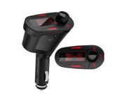 TinkSky Wireless FM Transmitter Modulator LCD Display Car MP3 Player with Remote Control SD Card Slot Red Light