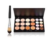 TinkSky 20 Colors Contour Face Cream Makeup Concealer Palette with Brush