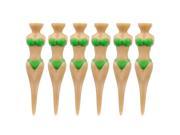 TinkSky 6pcs Novelty Bikini Lady Girl Golf Tees Divot Tools Green