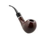 TinkSky CF 8018 Classical Wooden Cigarette Tobacco Smoking Pipe with Carrying Pouch