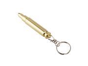 TinkSky Gold Bullet Keychain Secret Pipe Tobacco Pipe