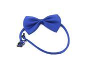 TinkSky Cute Pet Dog Puppy Cat Adjustable Bowknot Collar Bowtie Necktie Bow Tie Dark Blue