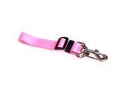TinkSky Durable Adjustable Car Vehicle Pet Dog Cat Seat Belt Safety Belt Harness Leash Pink
