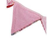 TinkSky 12pcs Pink Series Triangle Flags Party Bunting Banners for Decoration