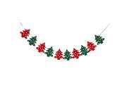 TinkSky 10pcs Christmas Tree Pattern Bunting Banner Party Home Decoration