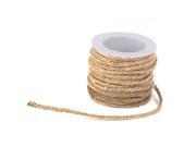 TinkSky 5M Natural Jute Twine for DIY Arts and Crafts Industrial Packing Materials Gardening Applications Brown