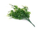 TinkSky 2pcs Small Leaves Plastic Plant Grass Aglaia Odorata for House Wedding Decoration Green