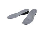TinkSky Pair of Unisex 4.5CM Height Increase Insole Taller Pad Grey