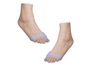 TinkSky Pair of Gel Front Foot Protectors Straighters Correctors White