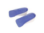 TinkSky Pair of EVA 3CM Invisible Heel Insert Taller Height Lift Pad Shoes Insole Blue