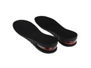 TinkSky Camel Unisex Breathable 3CM One layer Invisible Increased Insole Elevator Insole Shoe Pad One Pair Black