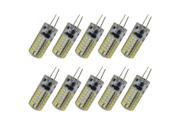 TinkSky 10pcs G4 AC DC 12V 3.5W 170LM 6000 6500K SMD 3014 48 LED Bulbs Lamps Lights White