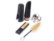 TinkSky Clarinet Mouthpiece with Cleaning Kit Black