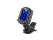 TinkSky ENO ET 33 Mini Clip on Digital LCD Chromatic Guitar Bass Violin Ukulele Chromatic Tuner Black