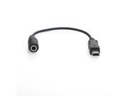 TinkSky Mini USB Male to 3.5mm Female MIC Microphone Adapter Cable Cord for GoPro Hero3 Hero3 Hero2 Hero1 Black
