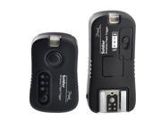 TinkSky Pixel Soldier TF 371 Wireless Flash Grouping Shutter Remote Control for Canon Black