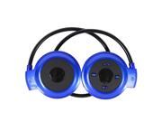 Bluetooth 4.0 Headphones Over Ear Stereo Sports Bluetooth Earphone Headset Earbuds Stereo Card Bluetooth Headset Blue