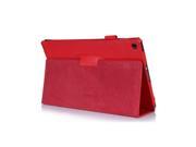 TinkSky Tablet Protective Cover Slim Folding Cover Case for Sony Xperia Z4 Tablet Andriod 5.0 Device Red