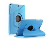 TinkSky PU Leather 360° Rotating Stand Case Cover for Samsung Galaxy Tab A 8 Inch SM T350 Tablet Only Sky Blue