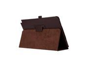 TinkSky PU Leather Slim Folding Case Cover for Samsung Tab A 10.1 Inch Brown