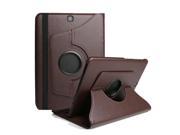TinkSky PU Leather 360° Rotating Stand Case Cover for Samsung Galaxy Tab A 8 Inch SM T350 Tablet Only Brown