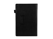 TinkSky Tablet Protective Cover Slim Folding Cover Case for Sony Xperia Z2 10.1 inch Tablet Andriod 5.0 Device Black