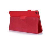 TinkSky Tablet Protective Cover Slim Folding Cover Case for Sony Tablet Z Red