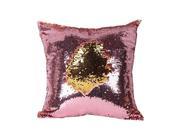 TinkSky Tone Glitter Sequins Throw Pillow Cases and Covers Color Changing Scale Euro Decorative Home Cushion Sofa Pillowcase