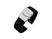 TinkSky Universal 18MM Silicone Watch Replacement Band Quick Release Watchband Strap Black