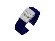 TinkSky Universal 20MM Silicone Watch Replacement Band Quick Release Watchband Strap Blue