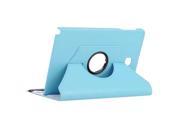 TinkSky PU Leather Slim Folding Case Cover for Samsung Tab A 10.1 Inch Sky Blue