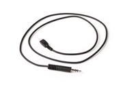 3.5mm personal stereo cable for connecting smartphone to a hearing instrument
