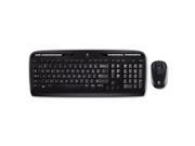 Mk320 Wireless Desktop Set Keyboard mouse Usb Black By Logitech