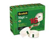 Magic Tape Value Pack 3 4 X 1000 1 Core Clear 16 pack By Scotch