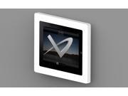 VidaMount VESA iPad 2 3 4 Enclosure with Fixed Vesa Slim Wall Mount White