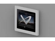 VidaMount VESA iPad 2 3 4 Enclosure with Fixed Vesa Slim Wall Mount Light Grey